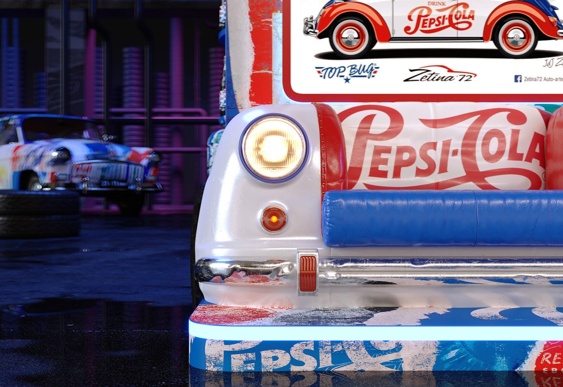 Shop in Shop PEPSI RETRO